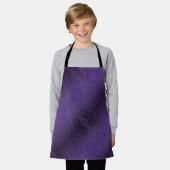 Tablier Acceptation | Médaillons de méditation violette (Porté)