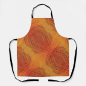 Tablier Acceptation | Médaillons de saumons rouges orange  (Recto)