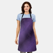 Tablier Acceptation | Motif Boho violet écectique (Porté)