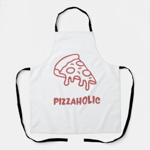 Tablier Accro à la pizza