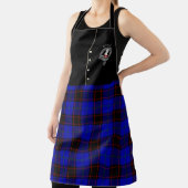 Tablier Accueil Clan Badge & Tartan Kilt (Insitu)
