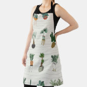 Tablier Accueil Plantes : Intérieur sans couture à main (Insitu)