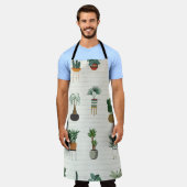 Tablier Accueil Plantes : Intérieur sans couture à main (Porté)