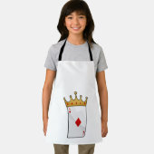 Tablier Ace diamant avec Couronne (Insitu)