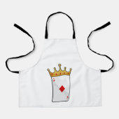 Tablier Ace diamant avec Couronne (Recto)