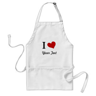 Tablier Adaptable I Heart Apron