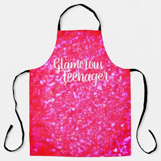 Tablier adolescent glamour (Recto)