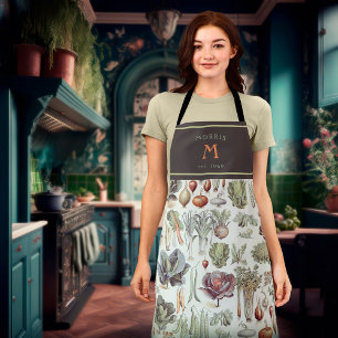 Tablier Adolphe Millot Vegetable Cuisine Apron