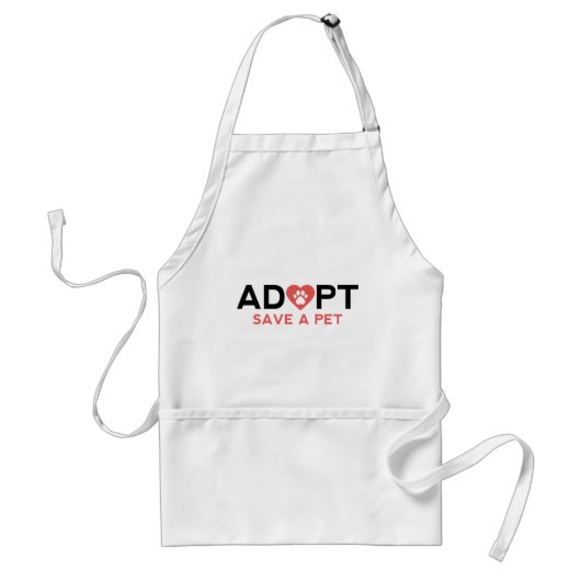 Tablier Adoptez Save A Pet (Devant)