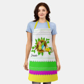 Tablier Adorable "Correspondance" SPRING Cookies Apron (Porté)