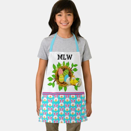 Tablier Adorable "Correspondant" Apron de Pâques (Insitu)