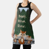 Tablier Adorable Fox Family (Insitu)