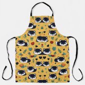 Tablier Adorable Petit Motif de Skunk Apron (Recto)