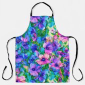 Tablier adorable ROSES SAUVAGES (Recto)