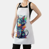 Tablier Adorable space pup in a retro astronaut suit (Insitu)