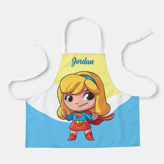 Tablier Adorable Stance Supergirl (Recto)