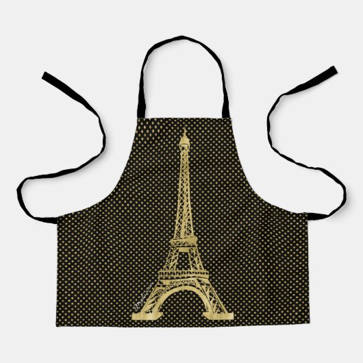 Tablier Adorable Tour Eiffel (Recto)