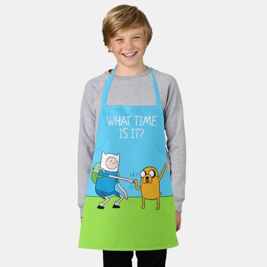 Tablier Adventure | Finn & Jake Fist Bump (Porté)