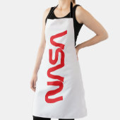 Tablier Aéron cirque Iconique NASA (blanc fusées) (Insitu)