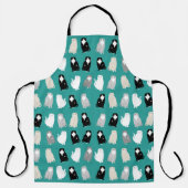 Tablier Aéron d'impression écossais (Recto)