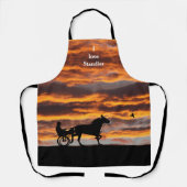 Tablier Aéron du cheval de Trot standard (Recto)