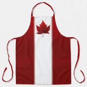 Tablier Aéron du drapeau du Canada Aéron de souvenir Feuil (Recto)