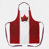 Tablier Aéron du drapeau du Canada Aéron de souvenir Feuil (Recto)