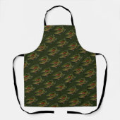 Tablier Aéroport de pêche Coho Saumon Poisson Art Aprons & (Recto)