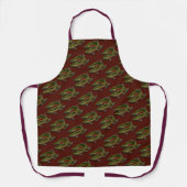 Tablier Aéroport de pêche Coho Saumon Poisson Art Aprons & (Recto)