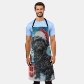 Tablier Affenpinscher Winter Wonderland Christmas Joie (Porté)