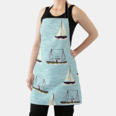Tablier Affiche de motif de pêche nautique (Insitu)