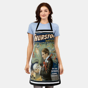 Tablier Affiche vintage de magie, Thurston, le grand magic