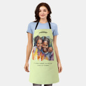 Tablier Affirmation positive de l'amitié (Porté)