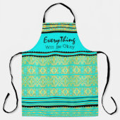 Tablier Affirmation Positive Tout ira Bien (Recto)