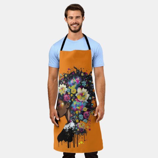 tablier afro-mélanine (Porté)