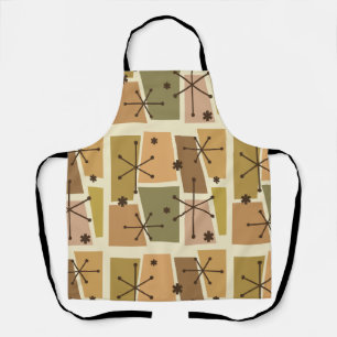 Tablier Age atomique Pop Art Brown