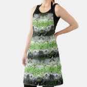 Tablier Agender Dragon Damask - Agender Pride couleurs dra (Insitu)