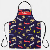 Tablier Agent immobilier amusant Personnalisé (Recto)