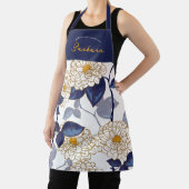 Tablier Agritourisme Floral Français Stylé Rustique Joli (Insitu)