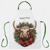 Tablier Agritourisme Russe Red Buffalo (Recto)