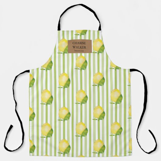 Tablier agron monogramme mignon (Recto)