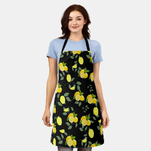 Tablier Agrumes TROPICALES FRUITS D'ÉTÉ Citron orange tran