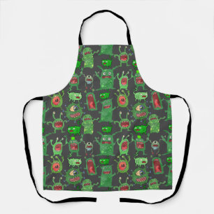 Tablier Ahhhhh motif d'Aliens x4 D Grey