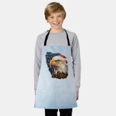 Tablier Aigle à drapeau américain (Porté)