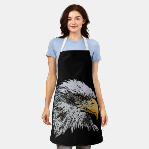 Tablier Aigle à tête blanche Graphique Animal symbole nati