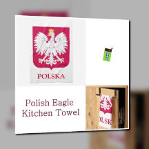 Aigle polonaise 🦅 Polski Pologne Crête rouge