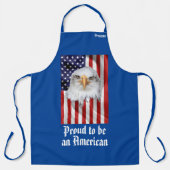 Tablier Aigle Rampant, Drapeau Américain, Patriotique (Recto)