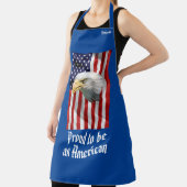 Tablier Aigle Vigilant, Drapeau Américain, Patriotique (Insitu)