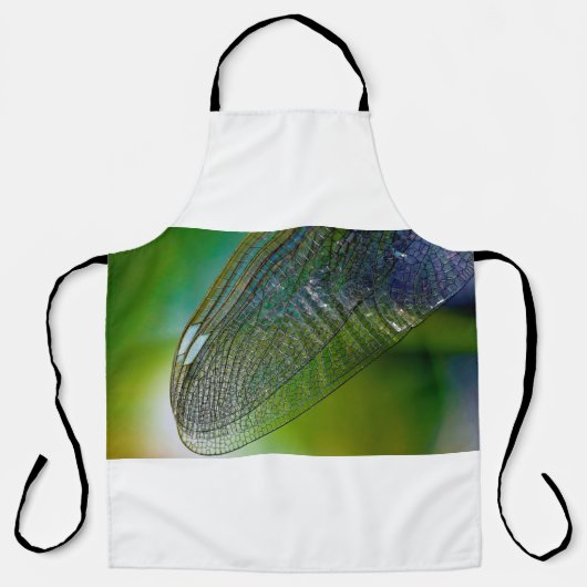 Tablier Ailes de libellules nature proche insecte (Recto)