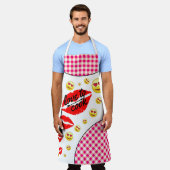 Tablier Aimer cuisiner (Porté)